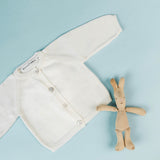 Look T.Fraldas c/casaco e botinhas de algodão