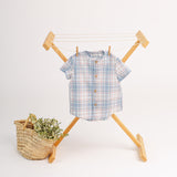 Camisa xadrez m/curta