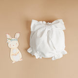 Tapa Fraldas Piquet com laço