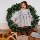 Vestido Espinhado Cinza