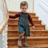 Look| Jardineiras Musgo e Casaco Ferrugem