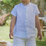Camisa Linho riscas