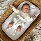 Look T.Fraldas c/casaco e botinhas de algodão