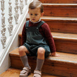 Look| Jardineiras Musgo e Casaco Ferrugem