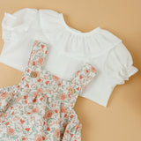 Look fofo Linho Flores c/camisa