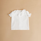 Look 4 peças | tapa fraldas Morango,camisa, casaco e botinhas