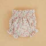 Tapa Fraldas Flores Linho