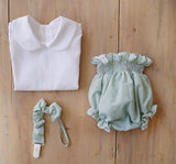 Tapa Fraldas Verde Água