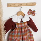 Look Saia Bolo de Cenoura c/camisa recortes