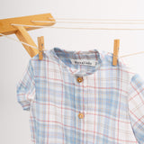 Camisa xadrez m/curta