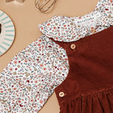 Look Saia Cacau c/ camisa Tarte de Amêndoa