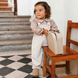 Jardineiras Baunilha