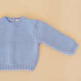 Camisola Azul | 100% lã merino premium