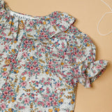 Look calções Banana Split c/camisa framboesa