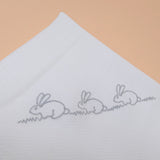 Fralda Coelhinhos | Cinza