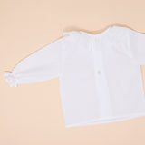 Camisa folho bordado pintas