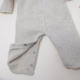 fofo completo de lã | bege