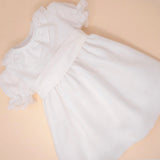 Vestido Linho c/ Rendinha