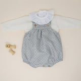 Look Fofo Pintinhas Cinza