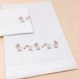 Lençóis Berço | Patinhos Rosa