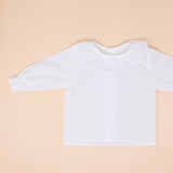 Camisa folho bordado pintas