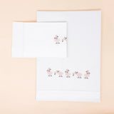 Lençóis Berço | Patinhos Rosa