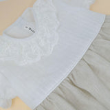 Vestido Linho c/ Renda