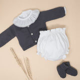 Casaco + Botinhas | Antracite