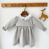 Vestido Espinhado Cinza