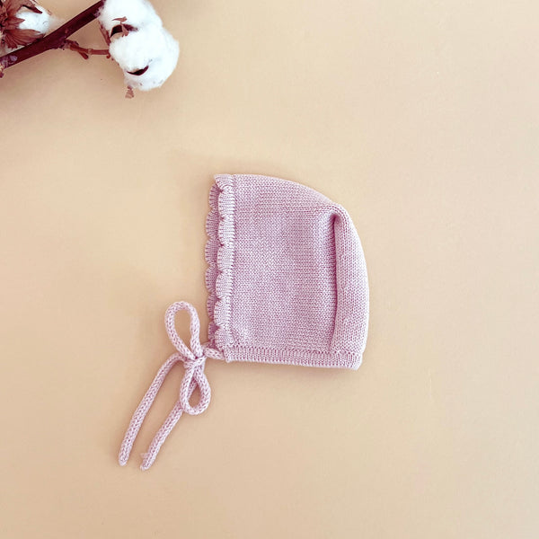 Touca Rosa | Lã Merino Premium