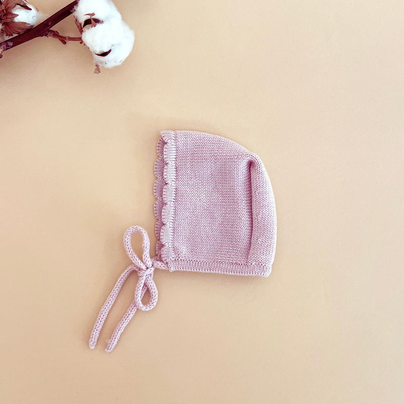 Touca Rosa | Lã Merino Premium