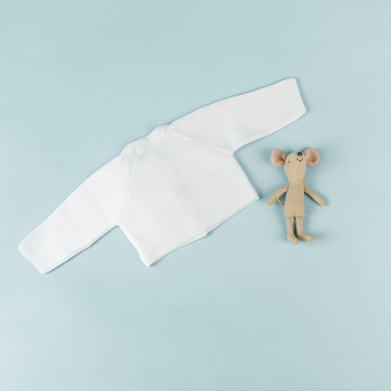 Bolero Algodão Branco ( malha fina)