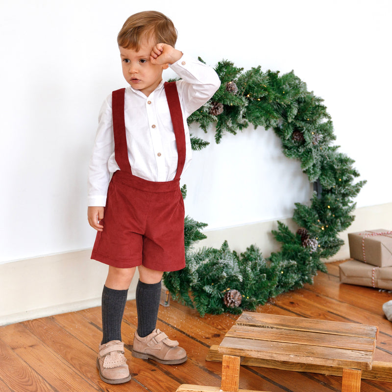 Calções 2 em 1 Azevinho