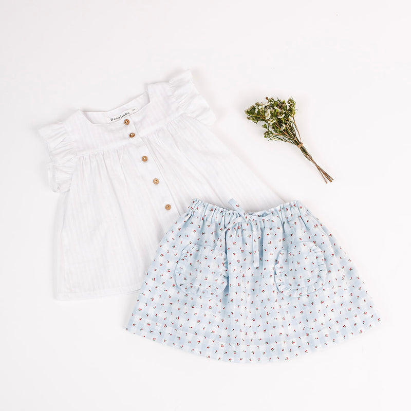 Look | Saia Avó Olivia  c/ túnica avó Luzia