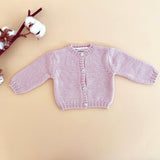 Casaco Rosa | 100% lã merino premium