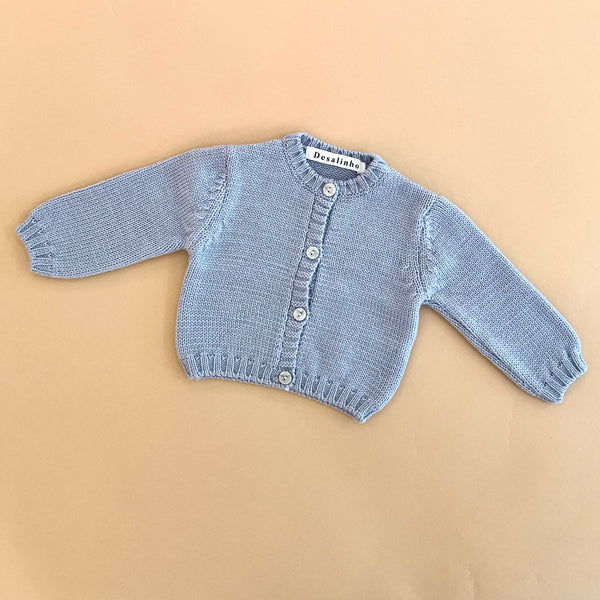 Casaco Azul | 100% lã merino premium