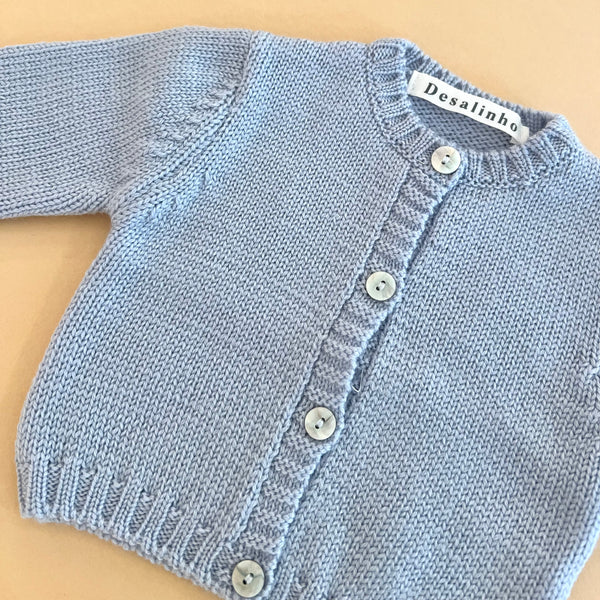 Casaco Azul | 100% lã merino premium