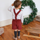 Calções 2 em 1 Azevinho