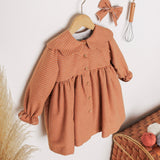 Look 2 peças Vestido Mel c/ laço