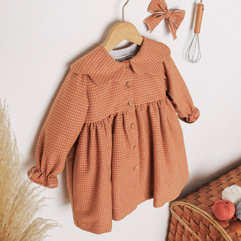 Look 2 peças Vestido Mel c/ laço