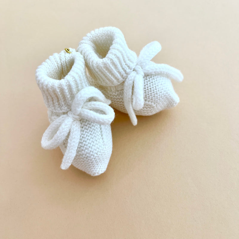 Botinhas Pérola | Lã Merino Premium