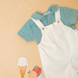 Camisa Vichy verde