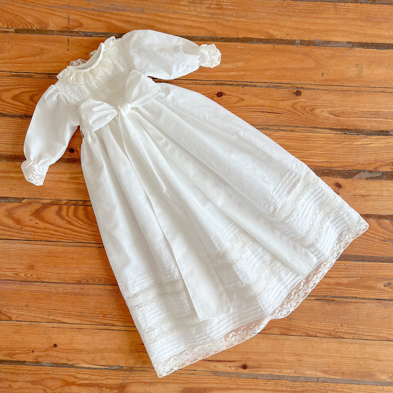 Vestido Comprido Renda e bordado