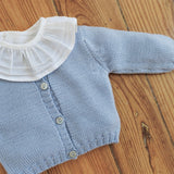 Casaco Azul | 100% lã merino premium